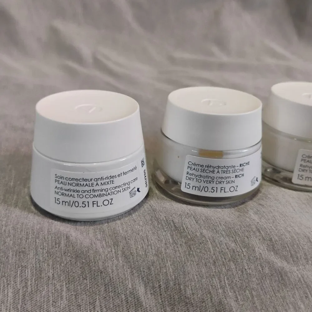 3 Pc Vichy Skincare Set LiftActiv Supreme Anti-Wrinkle & Aqualia Thermal Rich
